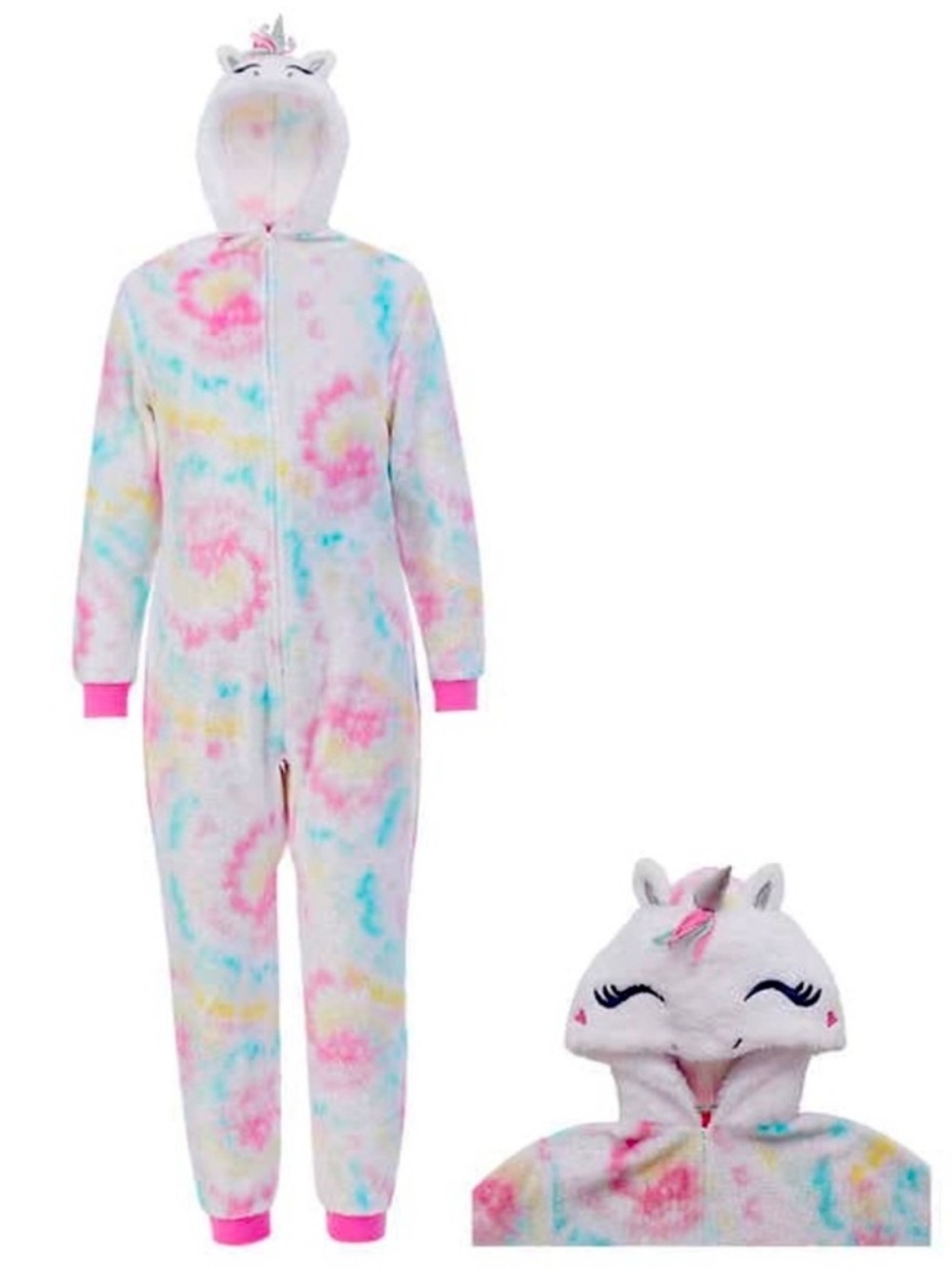 NWT Saint Eve Youth Critter Blanket Sleeper Unicorn - size S (7/8) - winter